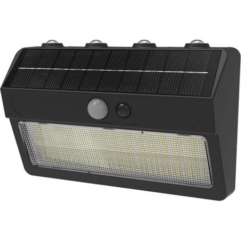 TRADE SHOP - Applique Solare Da Esterno Con Sensore Di Movimento Ip54 24w Luce 3000k+6500k Zq-db-004jx - (1/4)