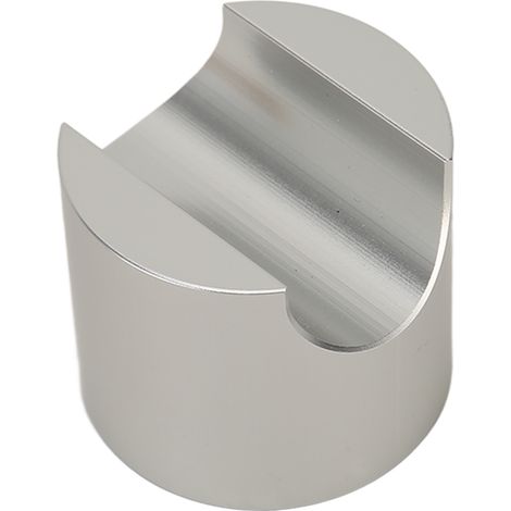 Support de câble d'enceinte HiFi antichoc en alliage d'aluminium, patin pour enceinte HiFi, compatible avec amplificateur et home cinéma, couleur argent. (1/5)