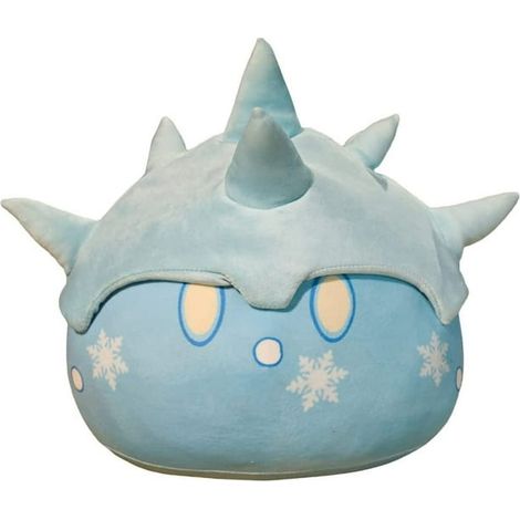 Peluche monstre slime 35 cm, coussin doux et moelleux, décoration de chambre, compagnon câlin et accessoire de déguisement, idée cadeau anniversaire et fête (1/5)