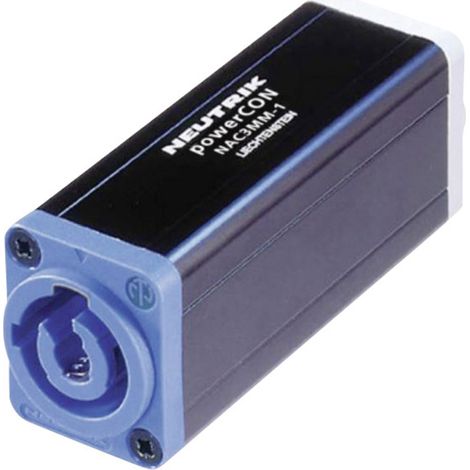 Neutrik NAC3MM Netz-Adapter Netz-Stecker - Netz-Stecker Schwarz 1 St.