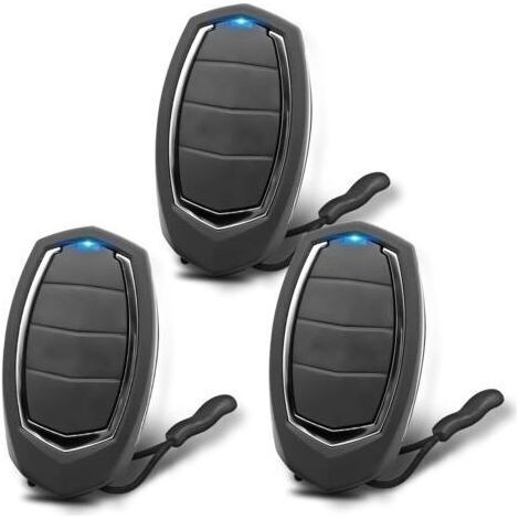 433,92 MHz Telecommande Portail,Lot de 3 Telecommande Porte de Garage Compatible avec MOTORLINE Falk MX4SP MXS4SP MX5SP RCM DSM,4 Canaux (1/5)