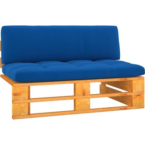 Canapé central palette de jardin-Sofa de jardin marron miel bois pin imprégné 950190 (1/5)