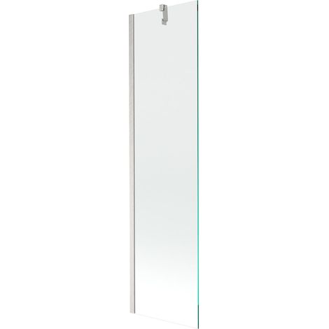 Mexen Next mampara de baño 1 hoja 50 x 150 cm, transparente, níquel cepillado - 895-050-000-00-00-97 (1/5)