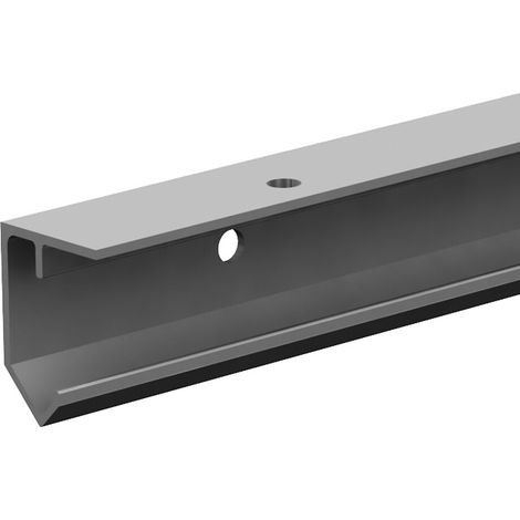 Slid'Up By Mantion – Rail de porte coulissante aluminium 1,80 m – Compatible SLID'UP 120 et 180 – Recoupable – Garantie 5 ans