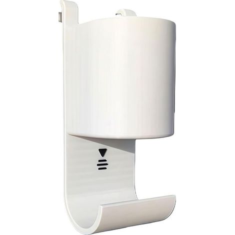 New Paddle Tennis Towel Rack 3D Printed Water Bottle and Towel Rack [White]
