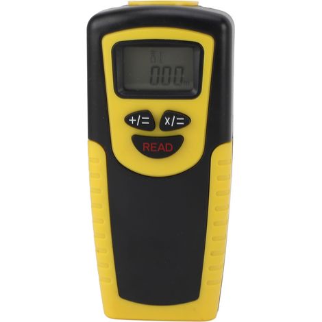 Decdeal Équipement d'arpentage, résolution de 0.01m, portée de 18m, mesureur de Distance ultrasonique portable, mesure de Construction (1/5)