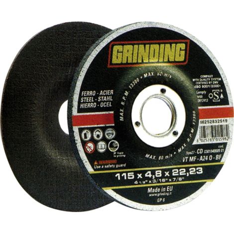 MOLA LEVIGATURA FERRO VT MF GRINDING 230X6,8MM