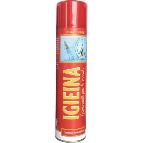 IGIEINA Soluzione igienizzante spray per lo zoccolo 400 ml