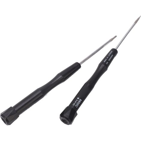 Lot de 2 tournevis pro avec embout aimanté manche antidérapant en acier chrome vanadium pour entretien 8800C D (1/5)