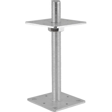 Base de poteau réglable, tige M24250MM, 110110MM - LBS PSR2