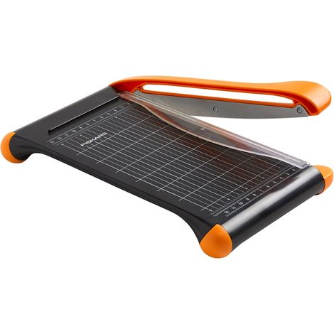 FISKARS Guillotine à papier - Bypass 22,8 cm A5 - coupe précise bureau et loisirs créatifsGuillotine à papier - Bypass 22,8 cm A5 - coupe précise bureau et loisirs créatifs