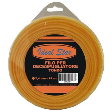 Filo per decespugliatore stella ideal star mm 3,0x50 mt