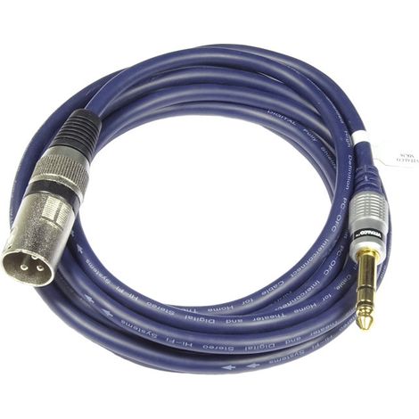 Cavo XLR(m) - JACK stereo VITALCO MK36 6,3(m) 1,5 m