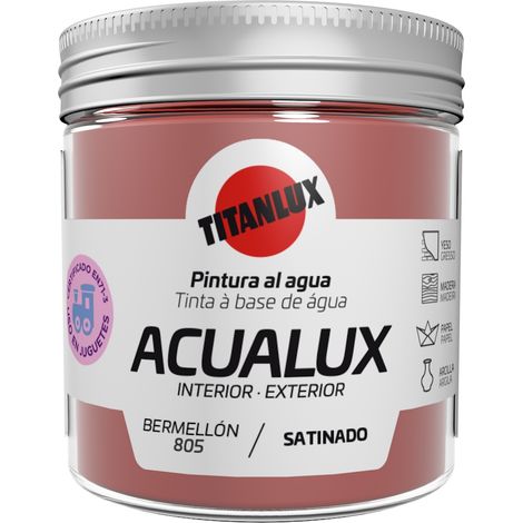 PINT ACUALUX  TITAN 75ML 805 BERMELLON (1/2)
