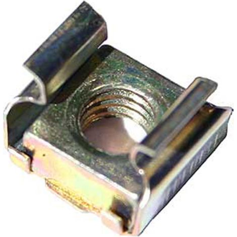 Ecrou cage M6, électrogalvanisé