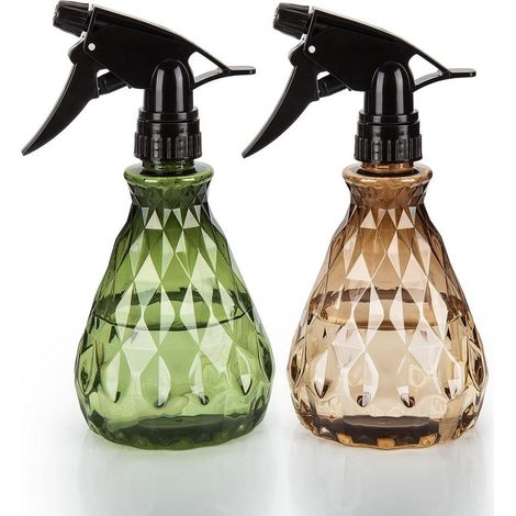 2 flacons pulvérisateurs de 500 ml avec buse de pulvérisation réglable pour l'eau (1/5)