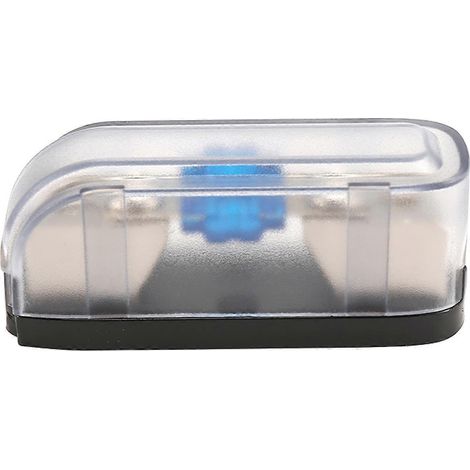 Porte-fusible pour autoradio, boîtier de fusibles audio Auto Agu, bloc de distribution d'alimentation, entrée et sortie 4GA, unidirectionnel (1/5)