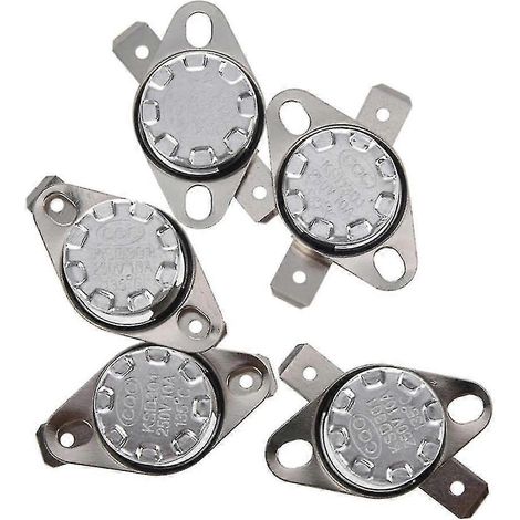 Thermostat KSD301 250 V 10 A, interrupteur de contrôle de température 135 °C (lot de 5) (1/5)