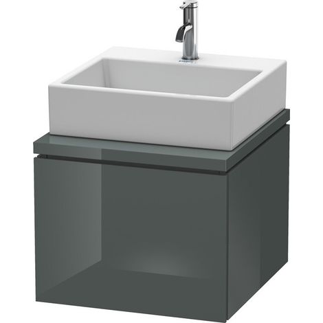 Mobile lavabo L-CUBE 520x547x400mm Glossy Doloaveci grigio