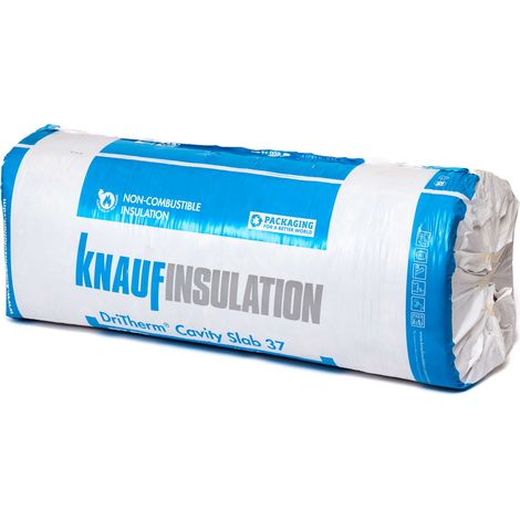 100mm Knauf DriTherm Cavity Wall Insulation Slab 37 (6.55m2/Pack)