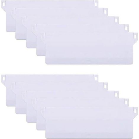 10PCS 127mm Plaque de Lestage pour Store Californien Poids de Store Vertical Lattes Kit de Réparation de Stores Verticaux Rideaux (1/3)