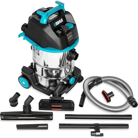 Aspirateur Professionnel eau et poussières 30 Litres VCH30 1200W BIHUI (1/5)