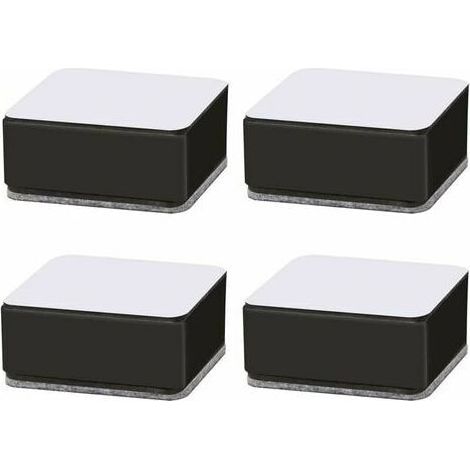 Rehausseurs de Meubles Pieds de Meubles de Lit Table Élévatrice Canapé Lit Riser Rehausseurs de Lit en Acier Carbone Rehausseur de Meuble Adhesif pour Canapé Table Basse Armoire Lit Bure (1/5)