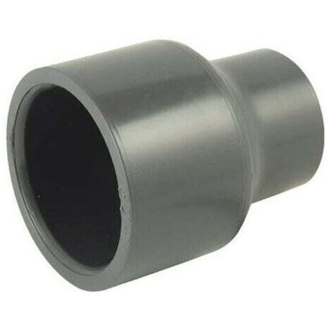 Manchon réduit femelle / femelle ou réduction Male / femelle en PVC Ø A: 110mm Ø B: 125mm Ø C : 110mm (1/2)