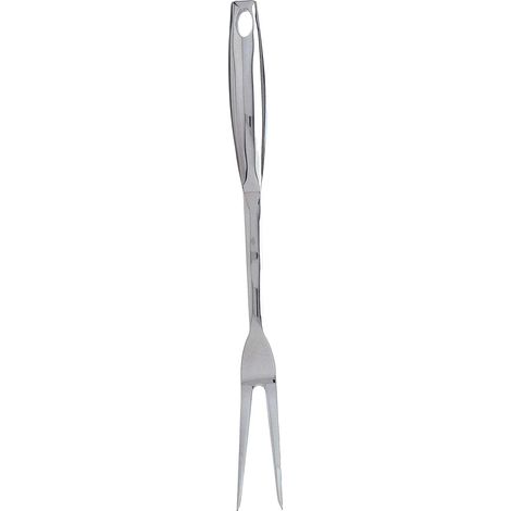 Fourchette à viande – Loop suspendu, acier inoxydable 18/10, polissage brillant, ustensiles de cuisine, poignées creuses (1/3)