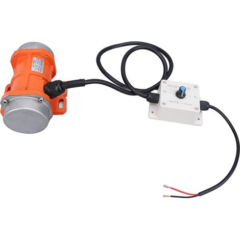 Moteur de vibrateur de béton, 12V DC, 4000 tr/min, en alliage d'aluminium sans balais, IP65, électrique, avec contrôleur de vitesse, pour Shaker 20W