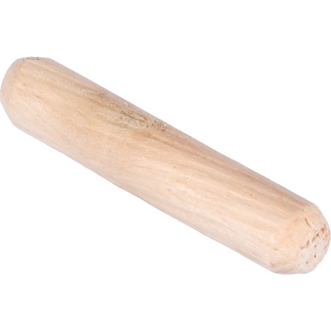 50 pièces de chevilles en bois cannelées rondes pour tiroirs d'armoires (M840) (1/5)