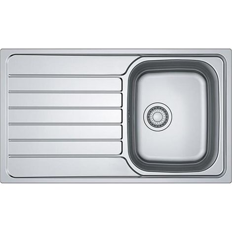 Franke Einbauspüle Spark, SKL 611-86 Edelstahl Leinen (1/3)