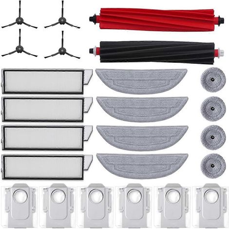 Kit d'accessoires de 24 pièces pour Roborock S8 Max/MaxV Ultra (1/5)