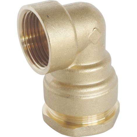 Raccord laiton coudé SUMO pour tube PE Ø20 mm - Femelle 1/2 (1/2)