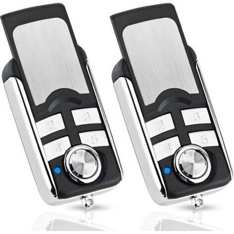 Telecommande Universelle Portail2 Pack Télécommande Émetteur Manuel Remplacement pour HORMANN HSE4-868-BS, HSE2-868-BS, HS4-868-BS, Compatible avec HORMANN BiSecur SupraMatic ProMatic Opérateurs (1/4)