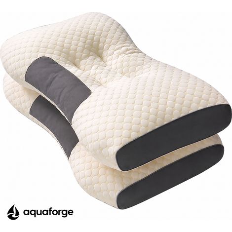 Almofada Cervical Ergonómica Fibra de Poliéster Respirável (1/5)