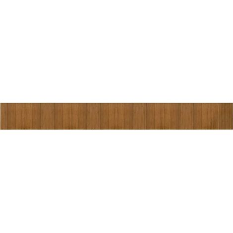Tapis rectangulaire marron 60x500 cm bambou (1/5)