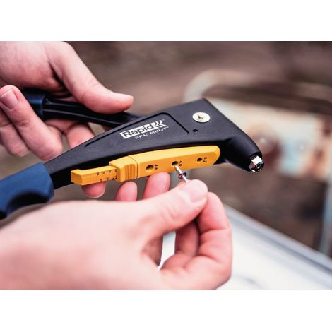 Rapid RP40 Multi pinza per rivetti nera ergonomica