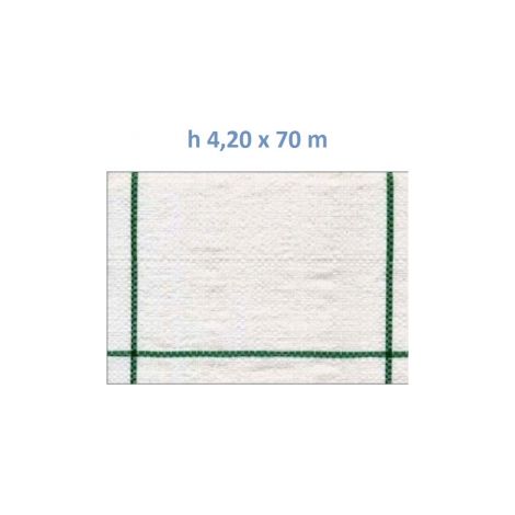 Telo per Pacciamatura Bianco - L 70 x H 4,20 m