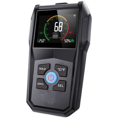 Induktive Holz Hygrometer Umwelt Feuchtigkeit Tester Nicht-kontaktieren Hygrometer Digital Holz Feuchtigkeit Detektor 1 stücke (1/5)