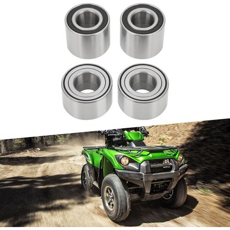 Radlagersätze für Vorder- und Hinterrad, passend für Kawasaki KVF650 und KVF750 Modelle von 2005 bis 2017. (1/5)