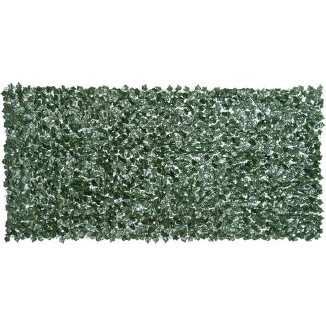Haie artificielle, haie de confidentialité, 300 x 150 cm, vert foncé, pour jardin, balcon, décoration murale (1/5)
