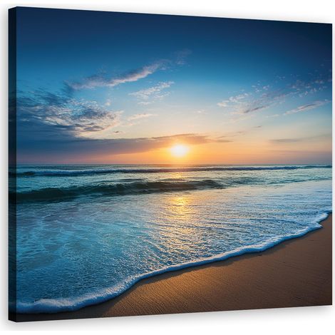 Quadro su tela, Acqua Natura Mare - 60x60 (1/5)