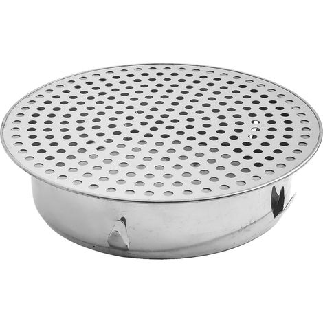 Evacuation Toit - Drain Plancher Acier Inoxydable - Pour Conduits PVC - Usage Extérieur Balcon Jardin - 1 Pièce (1/5)