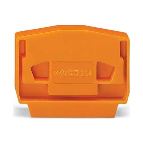 WAGO GmbH& Co. KG Abschluß-u.Zwischenplatte orange 4mm dick 264-369 25 Stk (1/2)
