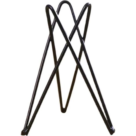 (pour NOIR) Support pour plante aérienne en métal, pot de fleurs géométrique en fer, présentoir pour tillandsia G5AB (1/3)
