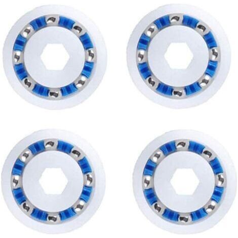 Jeu de 4 roulements à billes compatibles avec la roue du robot de piscine Polaris 360 380 3900 Sport (équivalent à 9-100-1108) (1/4)
