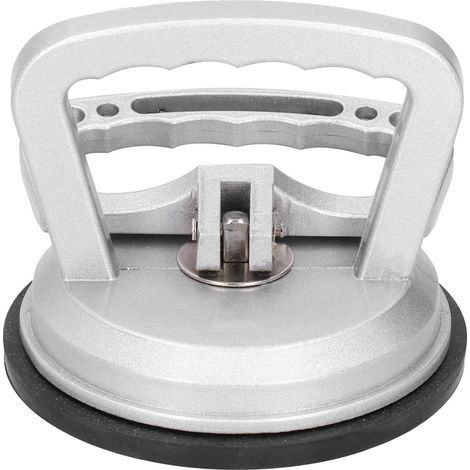 Saugnäpfe für Glas, Vakuumsaugnäpfe, Glas- und Keramikfliesen, Marmorbodenabsauger, 5 Zoll, Vakuum-Fenster aus Aluminium, Vakuum-Hebeplatte (1/5)