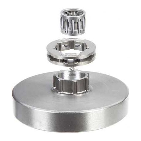 Pignon à bague pour tronçonneuse Dolmar 3/8". 7 dents. Hauteur cloche 15 mm (1/5)