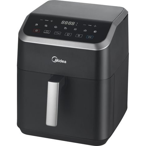 Midea Friggitrice ad Aria MF-CN70K2 7L 1500W Nero - Elettrodomestico da Cucina (1/5)